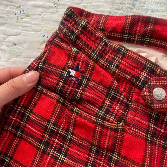 Vintage Tommy Flaired plaid pants - Picture 6 of 6